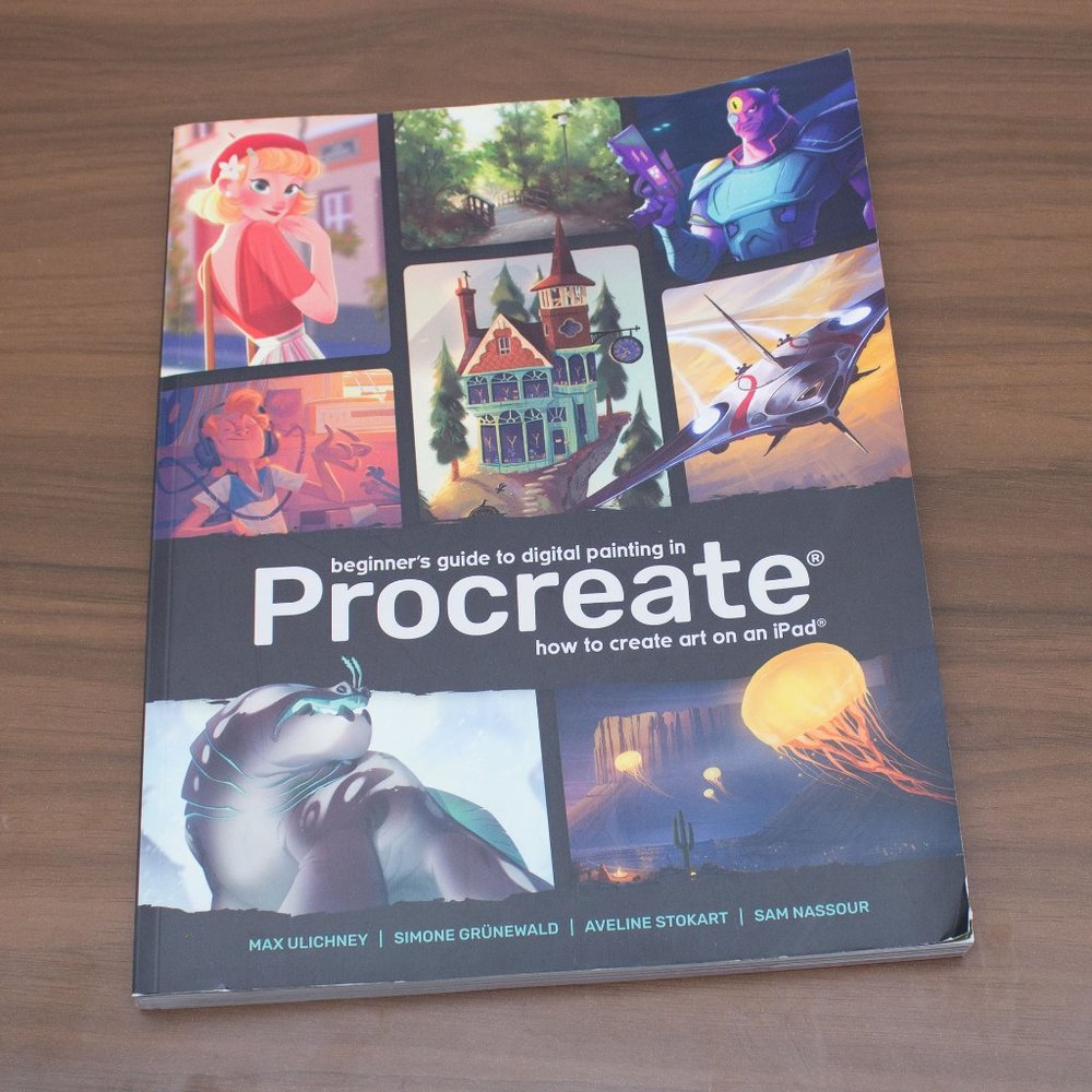 Beginners guide to digital painting in Procreate Book
